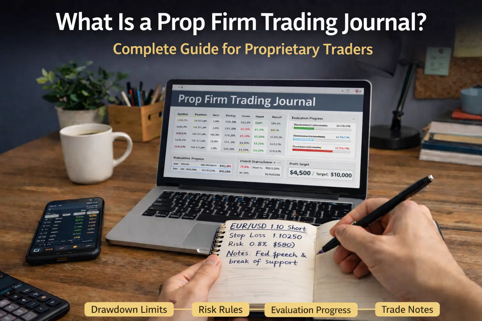 What Is a Prop Firm Trading Journal?