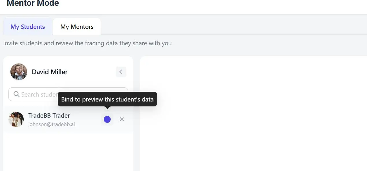 View Your Student List